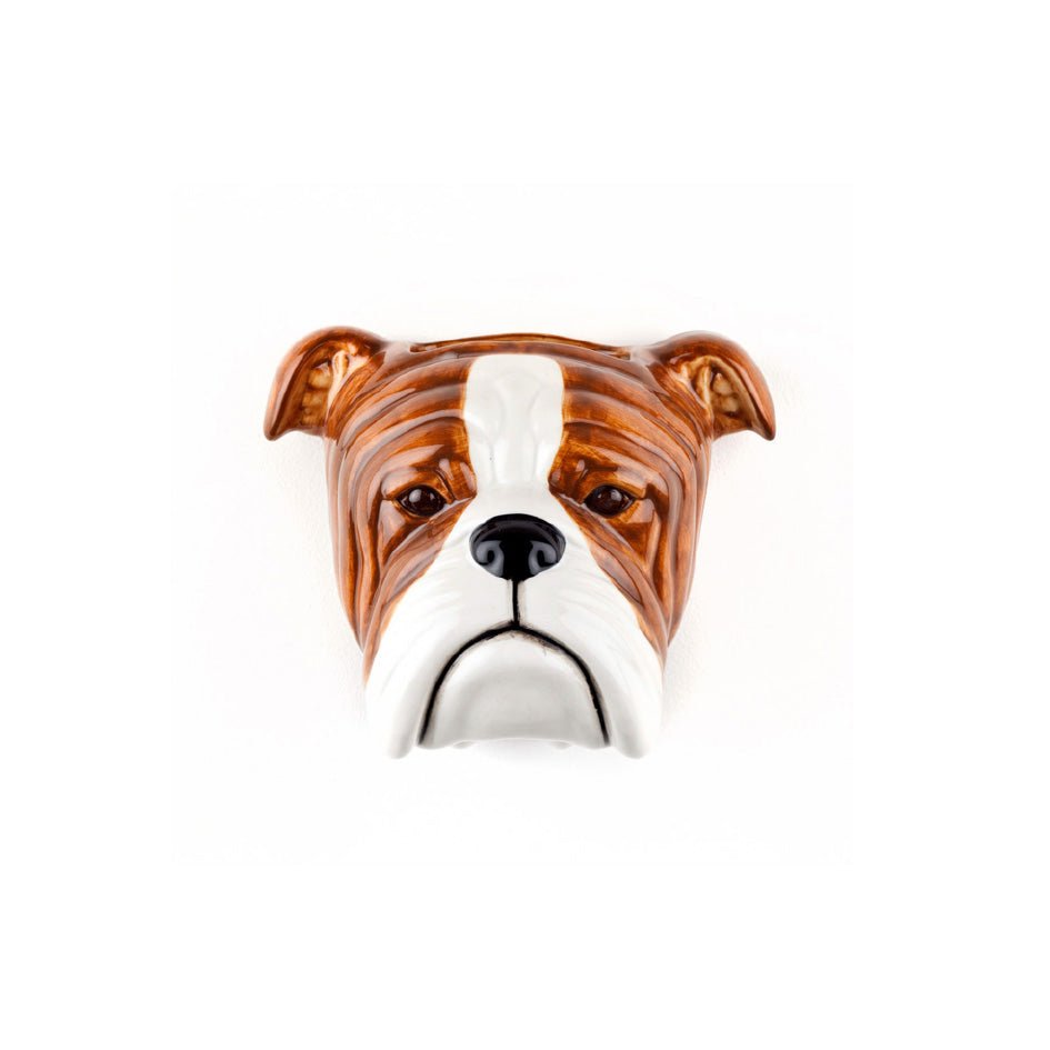 Engels Bulldog Hond wandvaas Quail Ceramics - SuperMatique