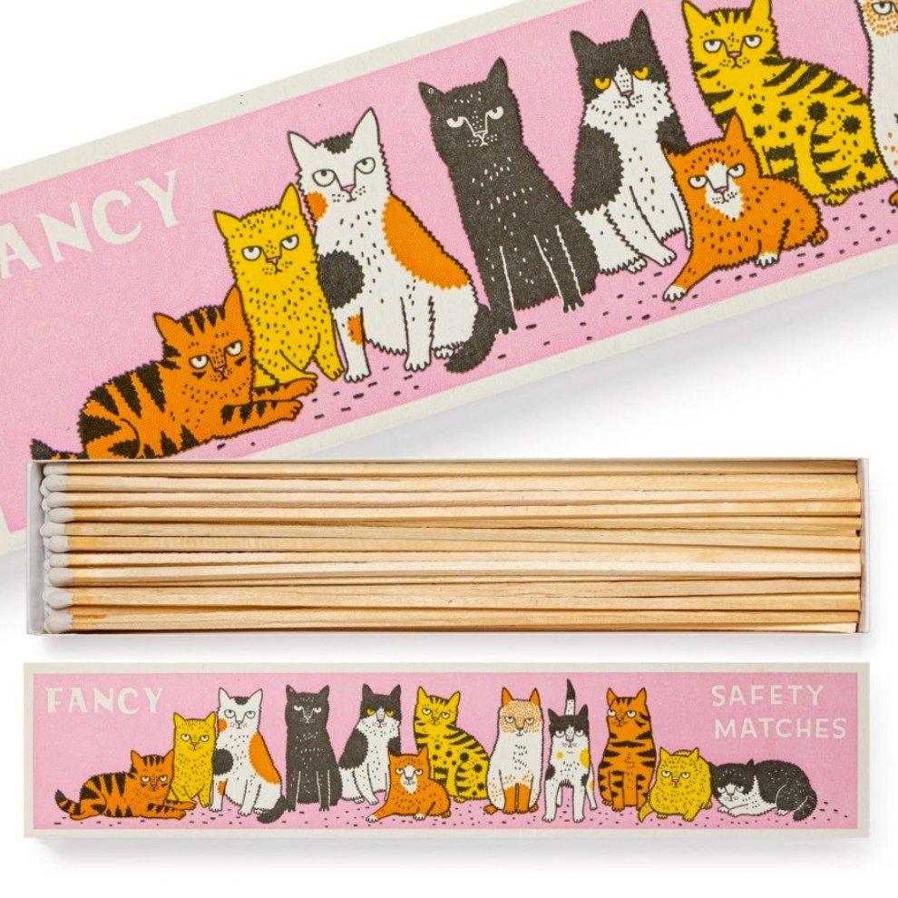 Fancy Cat Safety XXL Luciferdoosje Archivist Gallery - SuperMatique