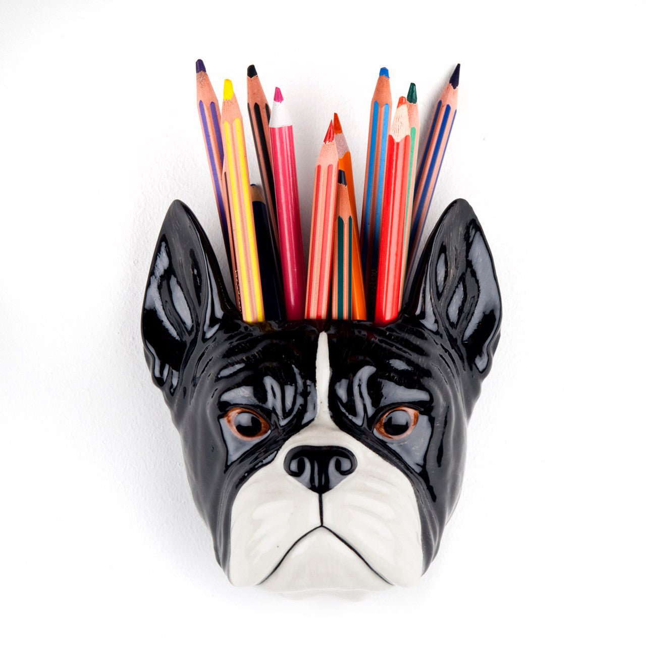 Franse Bulldog Hond wandvaas Quail Ceramics - SuperMatique