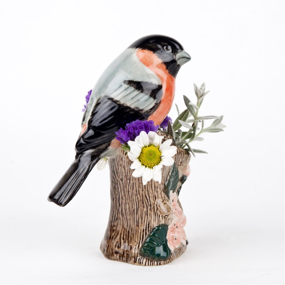 Goudvink klein bloemenvaasje - Quail Ceramics - SuperMatique