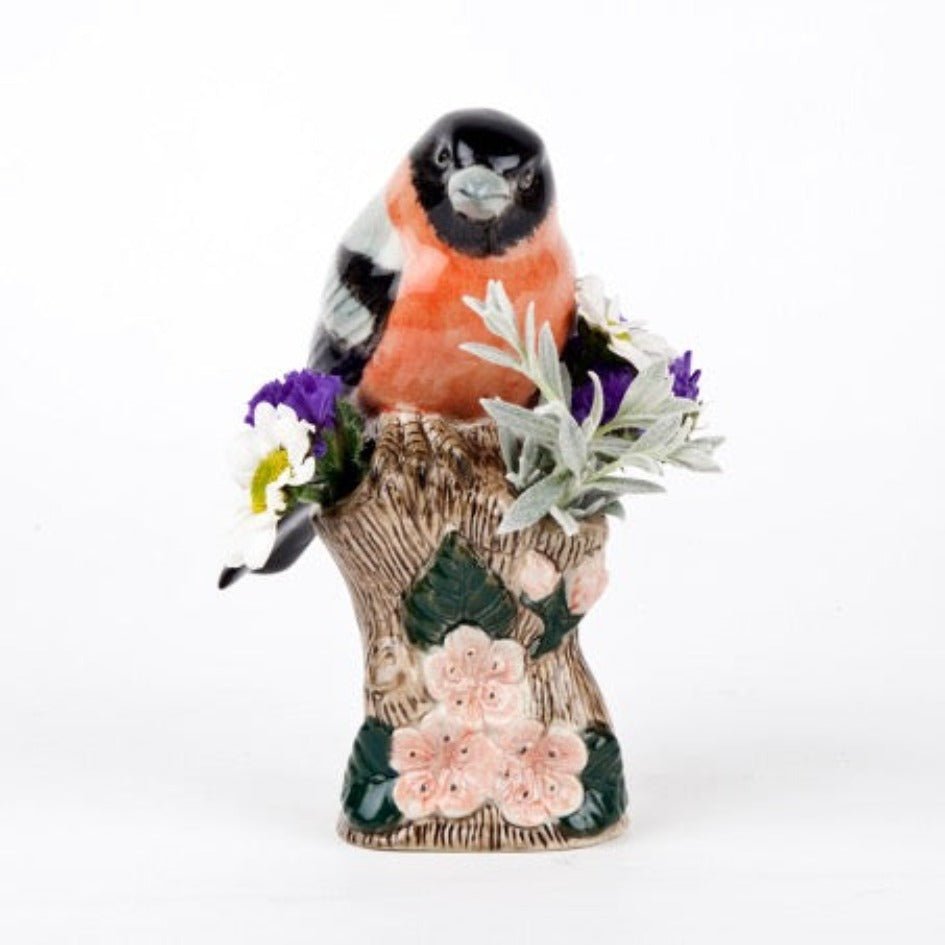 Goudvink klein bloemenvaasje - Quail Ceramics - SuperMatique