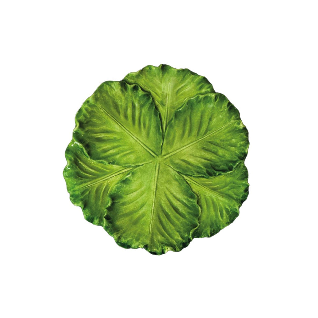 Groene Kool Aardewerk bord klein - SuperMatique