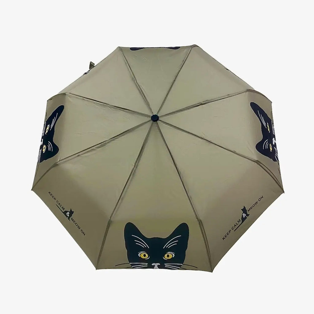 Keep calm & meow on paraplu - SuperMatique