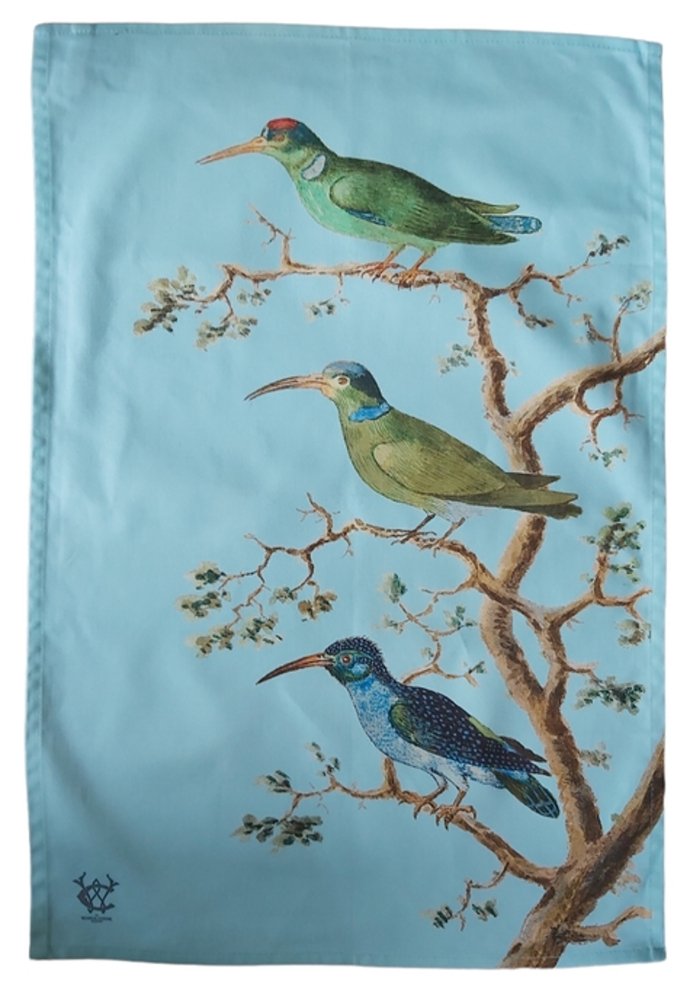 Kolibries Print Theedoek - SuperMatique