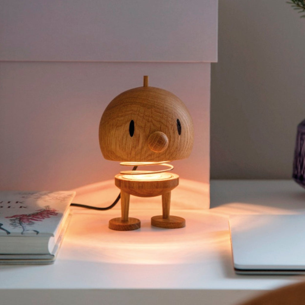 Large Bumble Lamp Eikenhout - SuperMatique