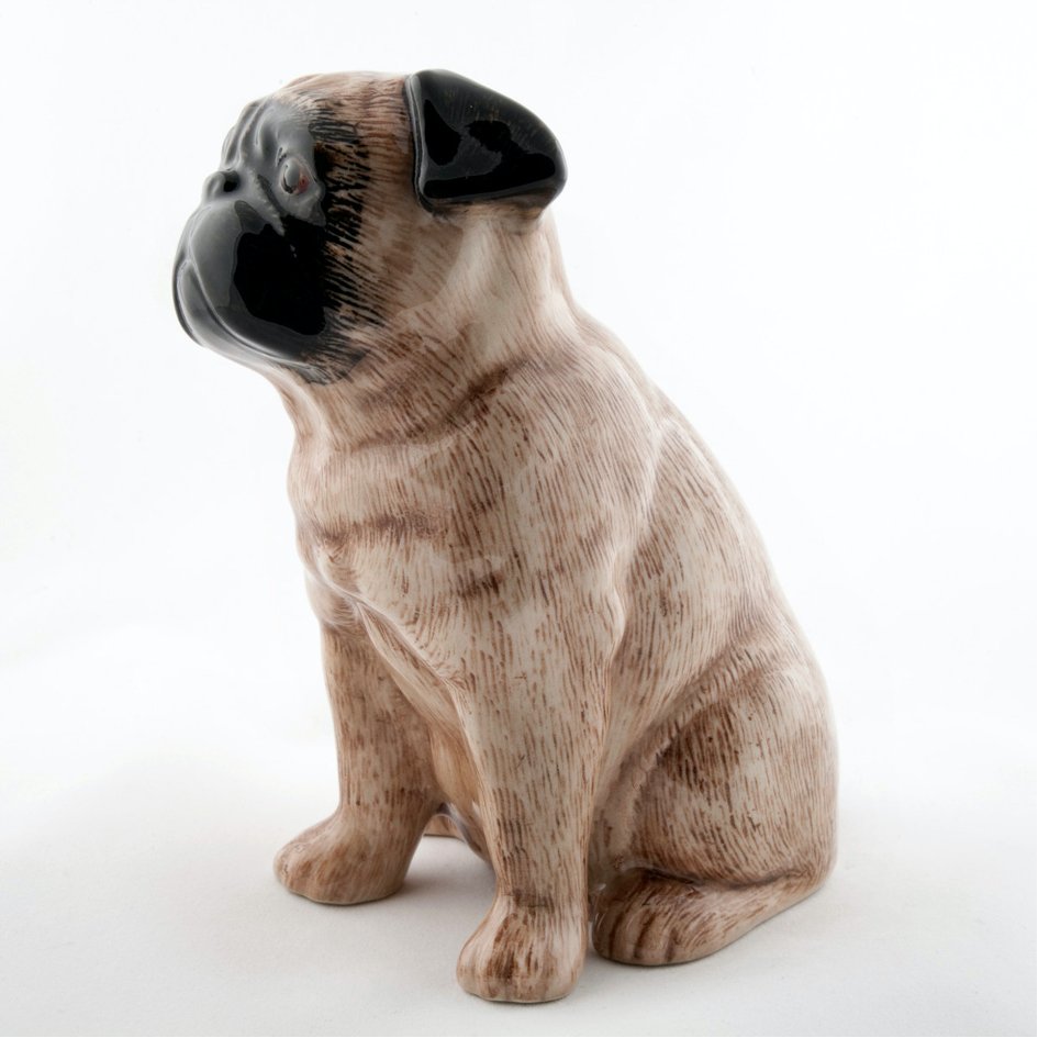 Mopshond Spaarpot Quail Ceramics - SuperMatique