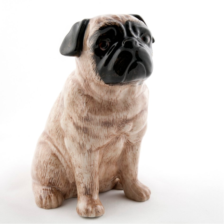 Mopshond Spaarpot Quail Ceramics - SuperMatique