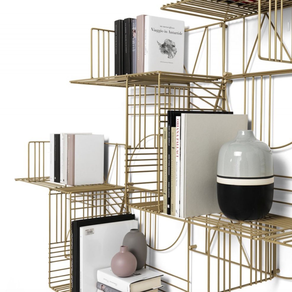 Musa gouden wandplank MOGG - SuperMatique