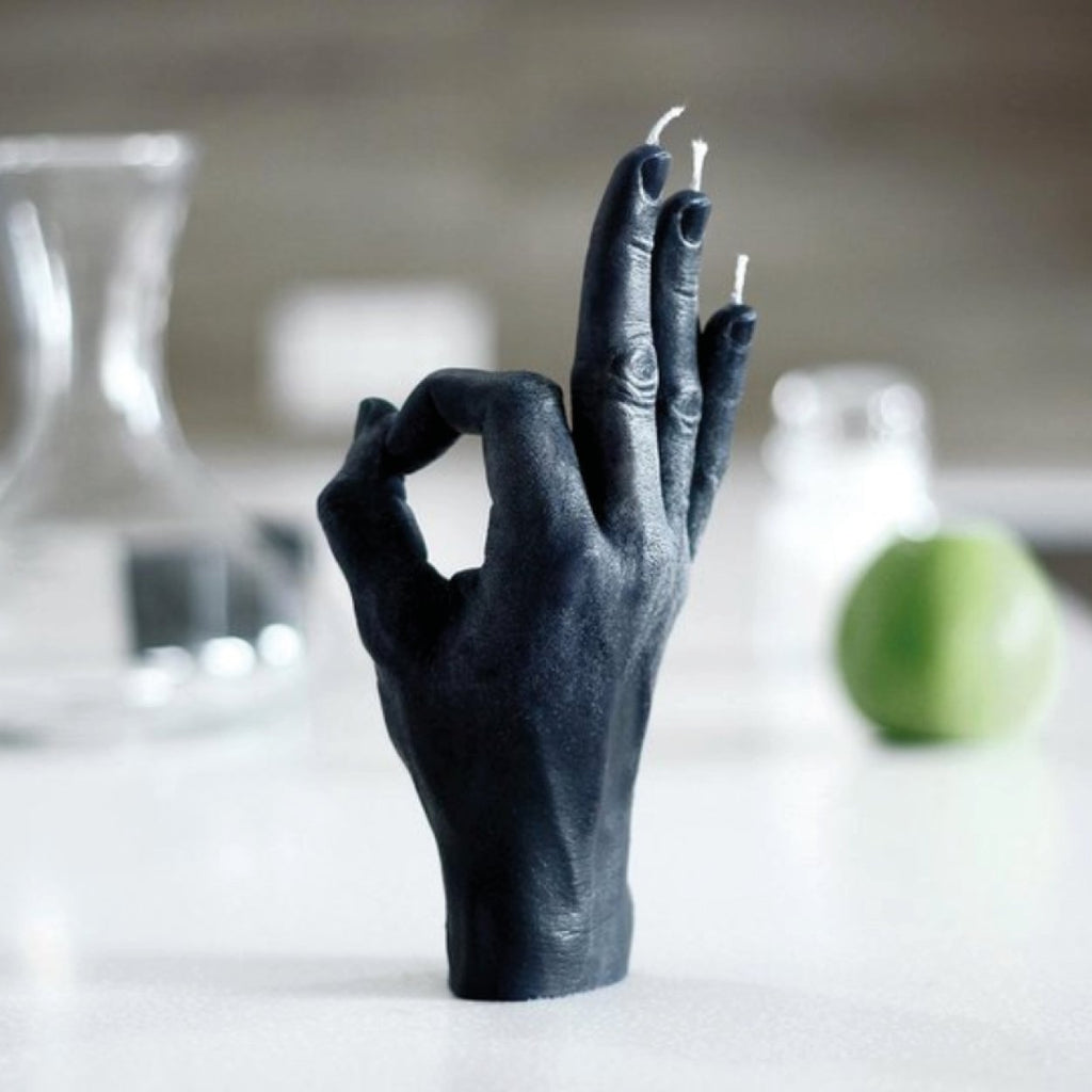 OK Candle Hand black - SuperMatique