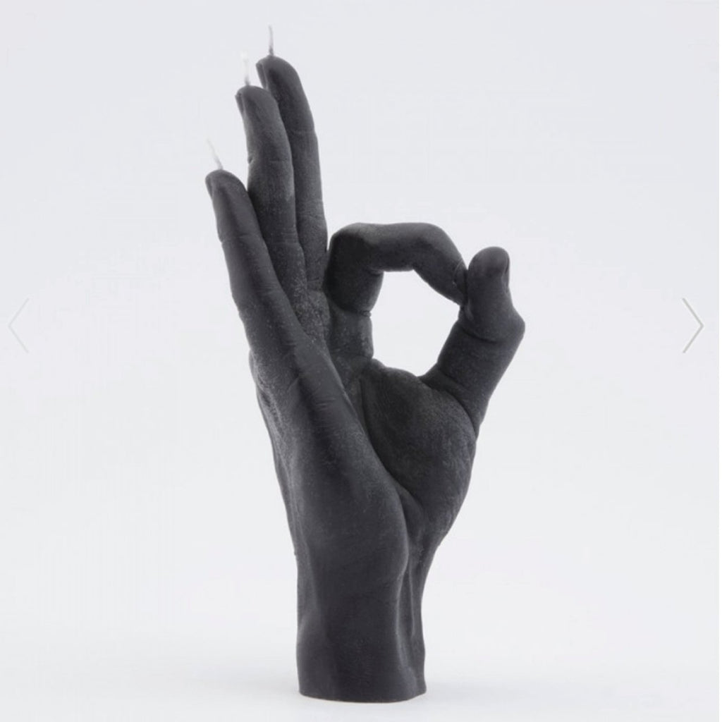OK Candle Hand black - SuperMatique