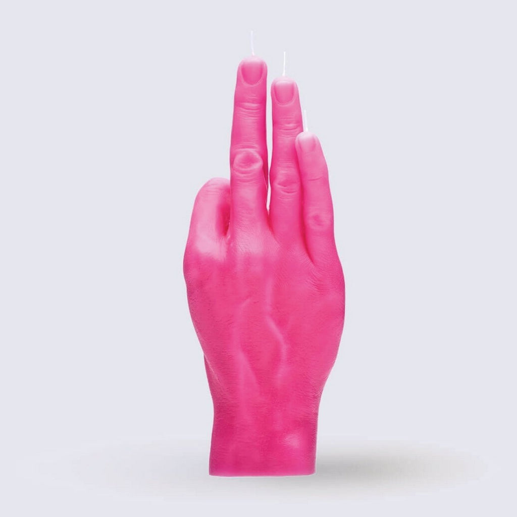OK Candle Hand pink - SuperMatique