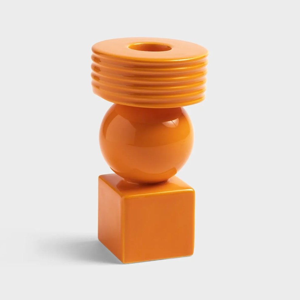 Oranje Stack Kandelaar &Klevering - SuperMatique