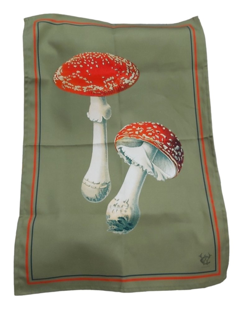 Paddenstoel Print Theedoek - SuperMatique