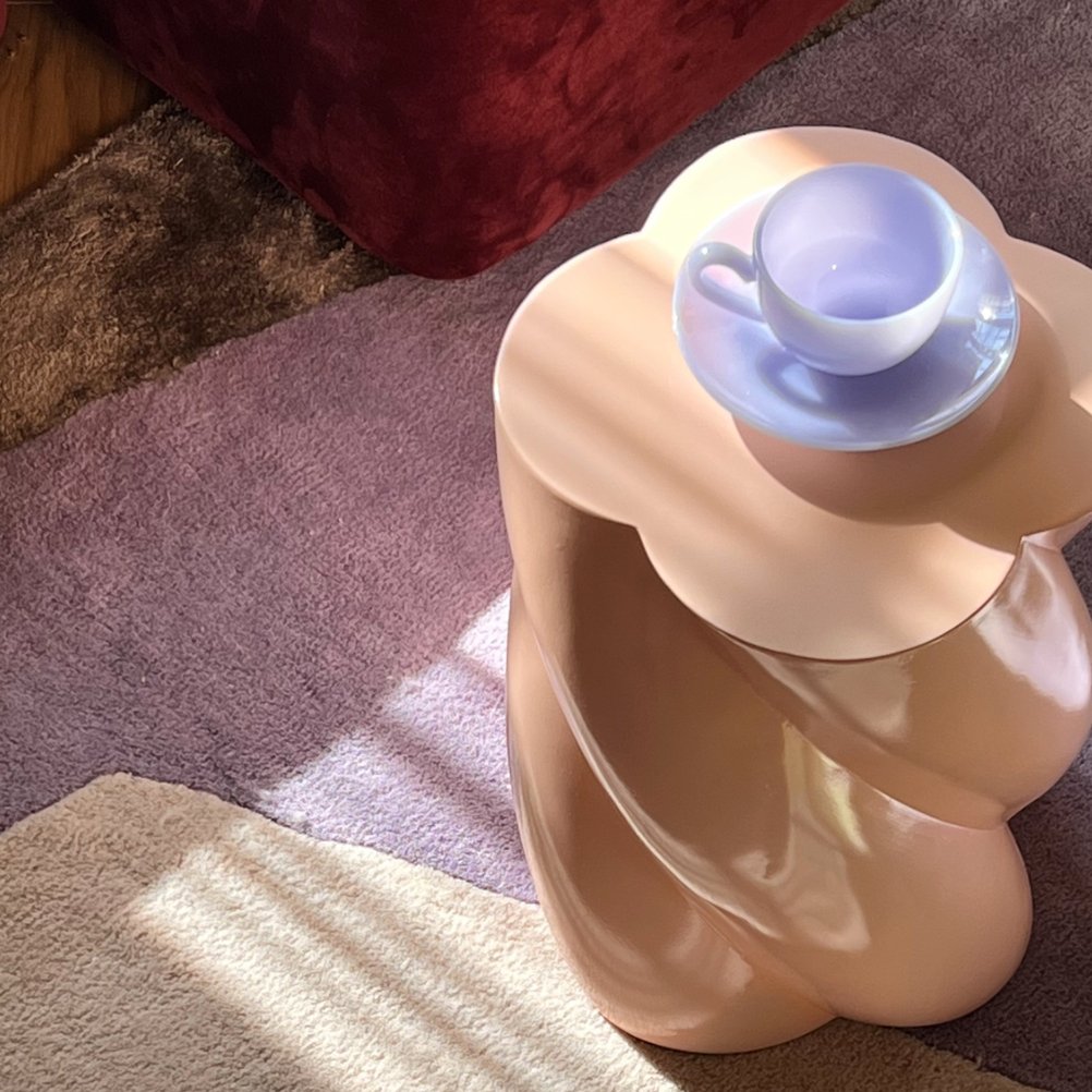 Pillar Marshmallow bijzettafel &Klevering - SuperMatique