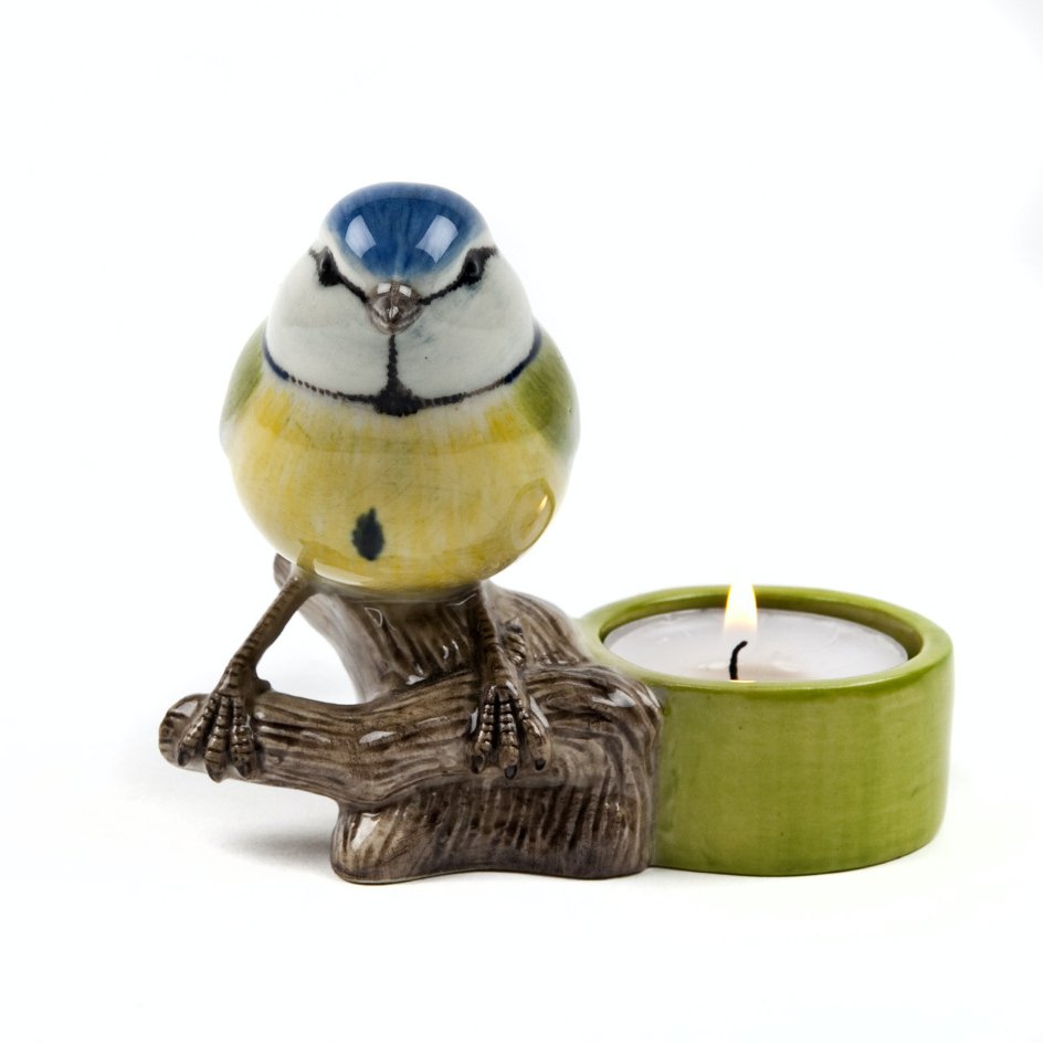 Pimpelmees Theelicht houder Quail Ceramics - SuperMatique