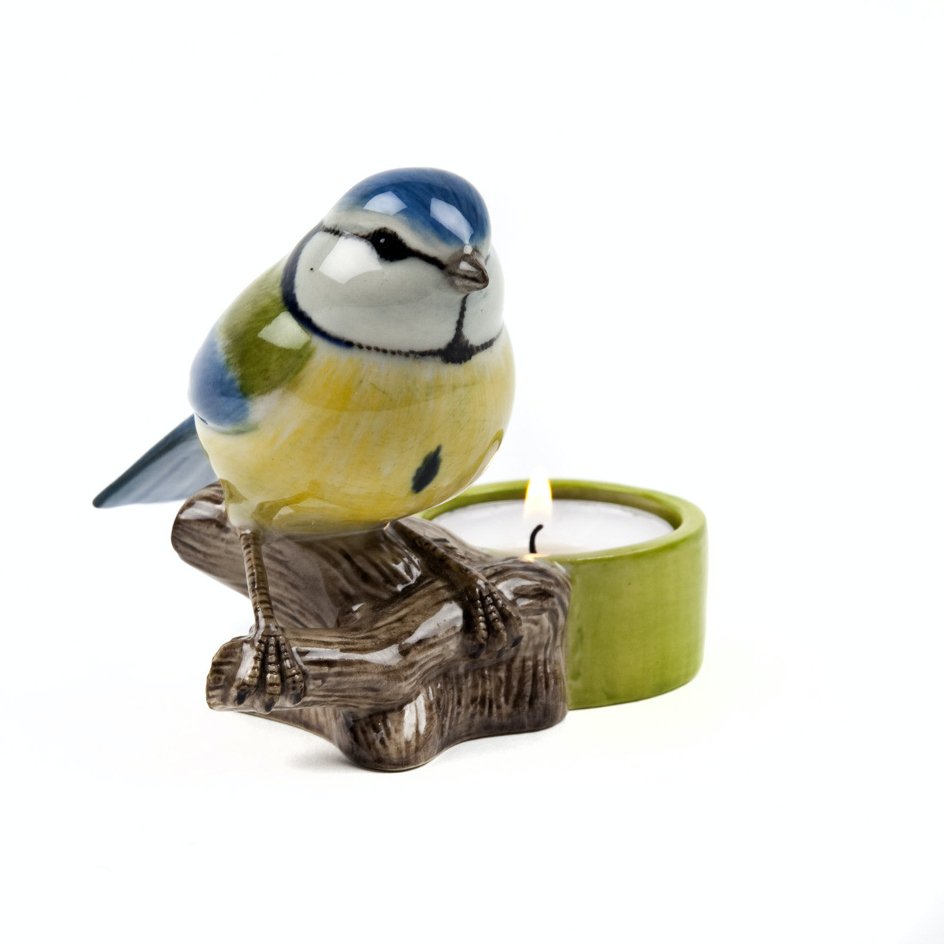 Pimpelmees Theelicht houder Quail Ceramics - SuperMatique