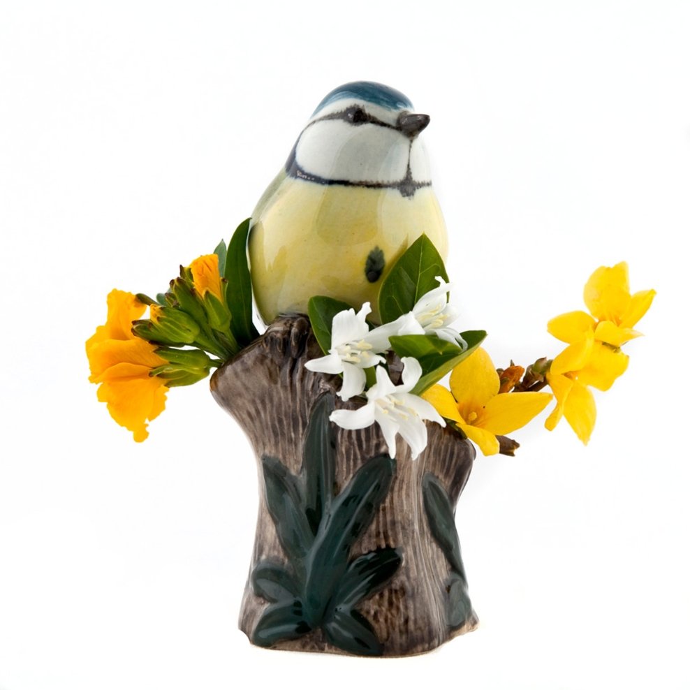 Pimpelmeesje klein bloemenvaasje - SuperMatique