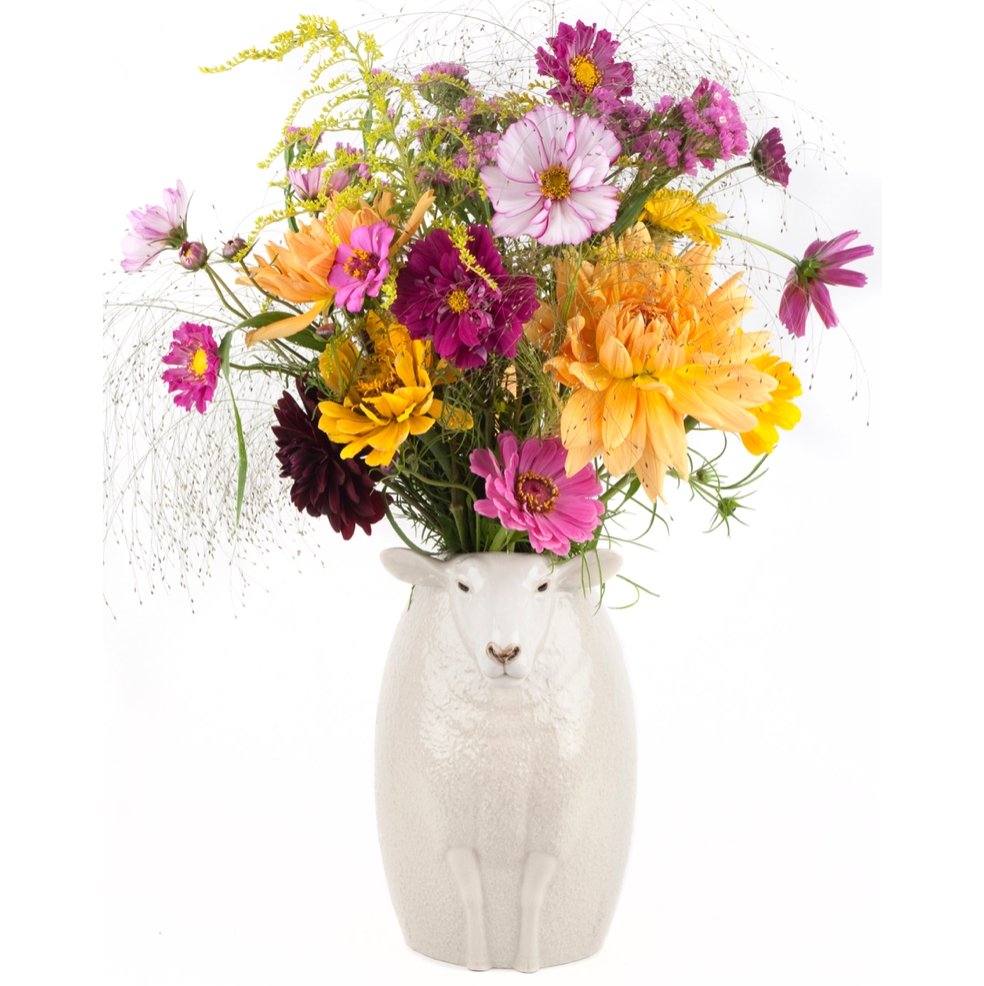 Schaap wit Bloemenvaas - SuperMatique