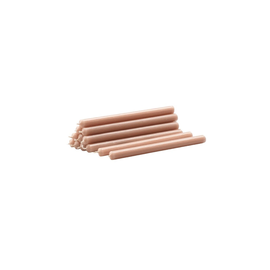 STOFF Nagel kaarsen 12-pack beige - SuperMatique