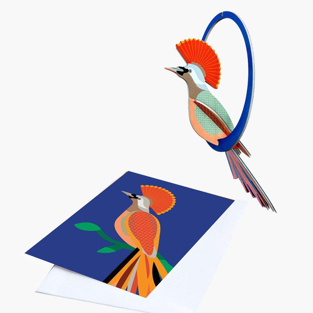 Swinging crowned obi, Pop out card - SuperMatique