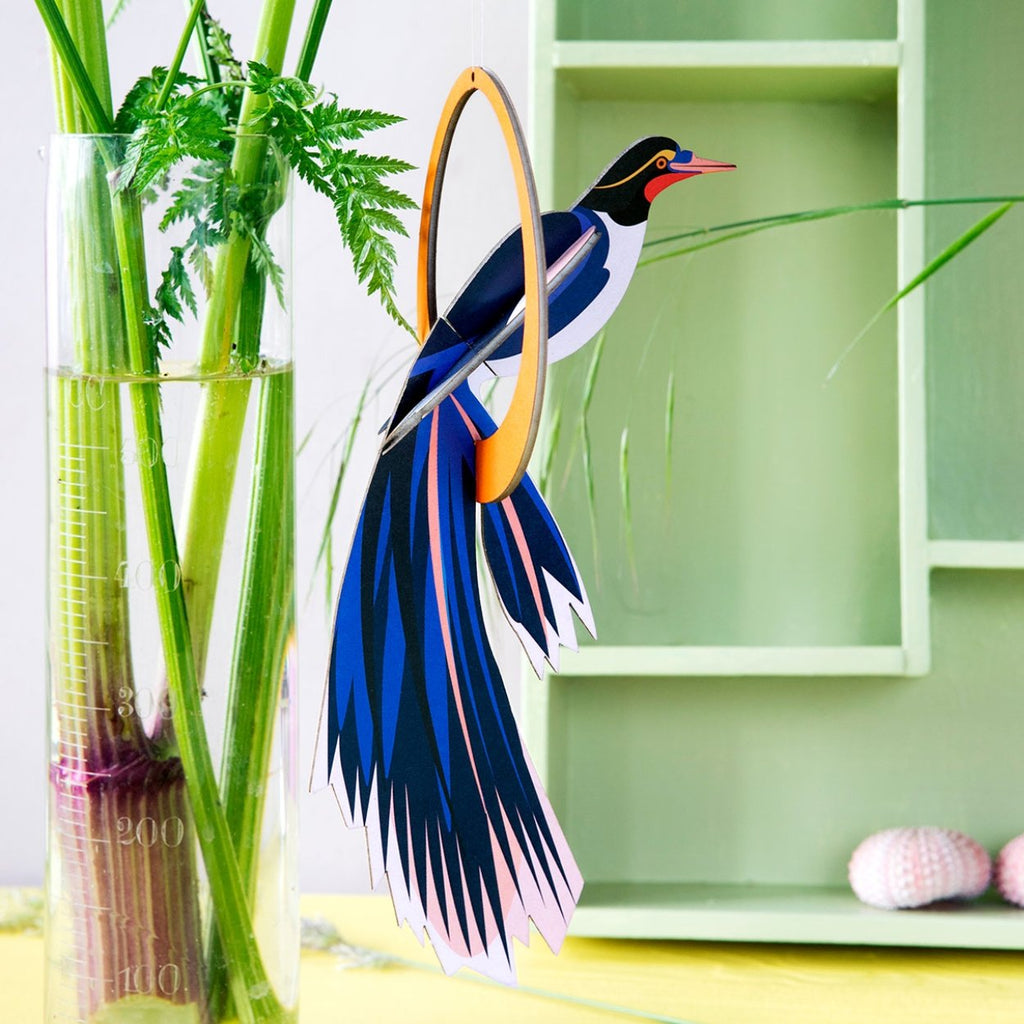 Swinging flores, Pop out card - SuperMatique