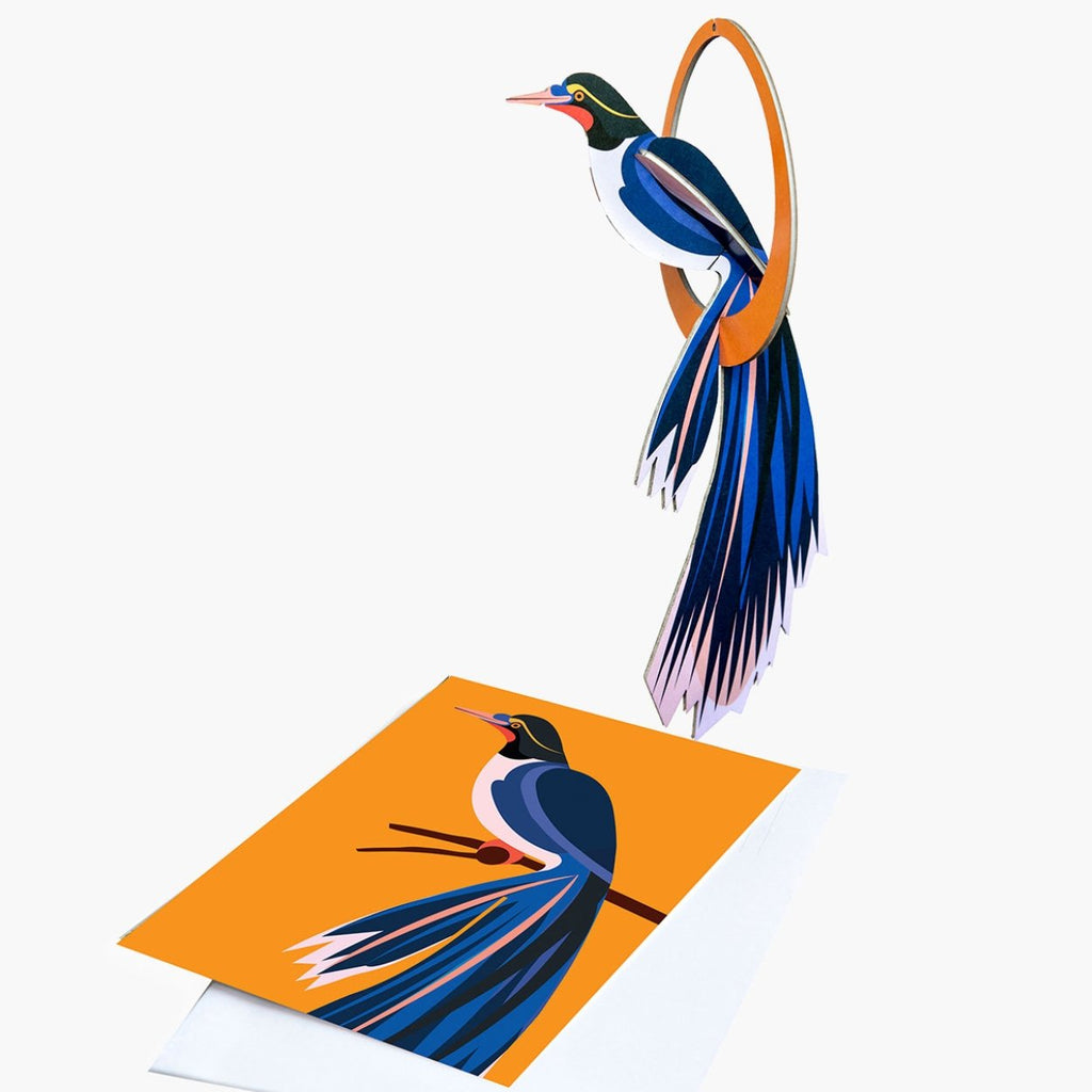 Swinging flores, Pop out card - SuperMatique