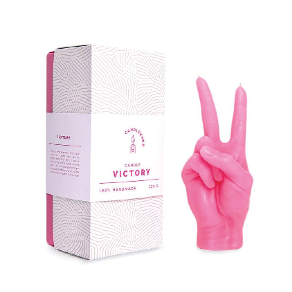 Victorie Candle Hand pink - SuperMatique