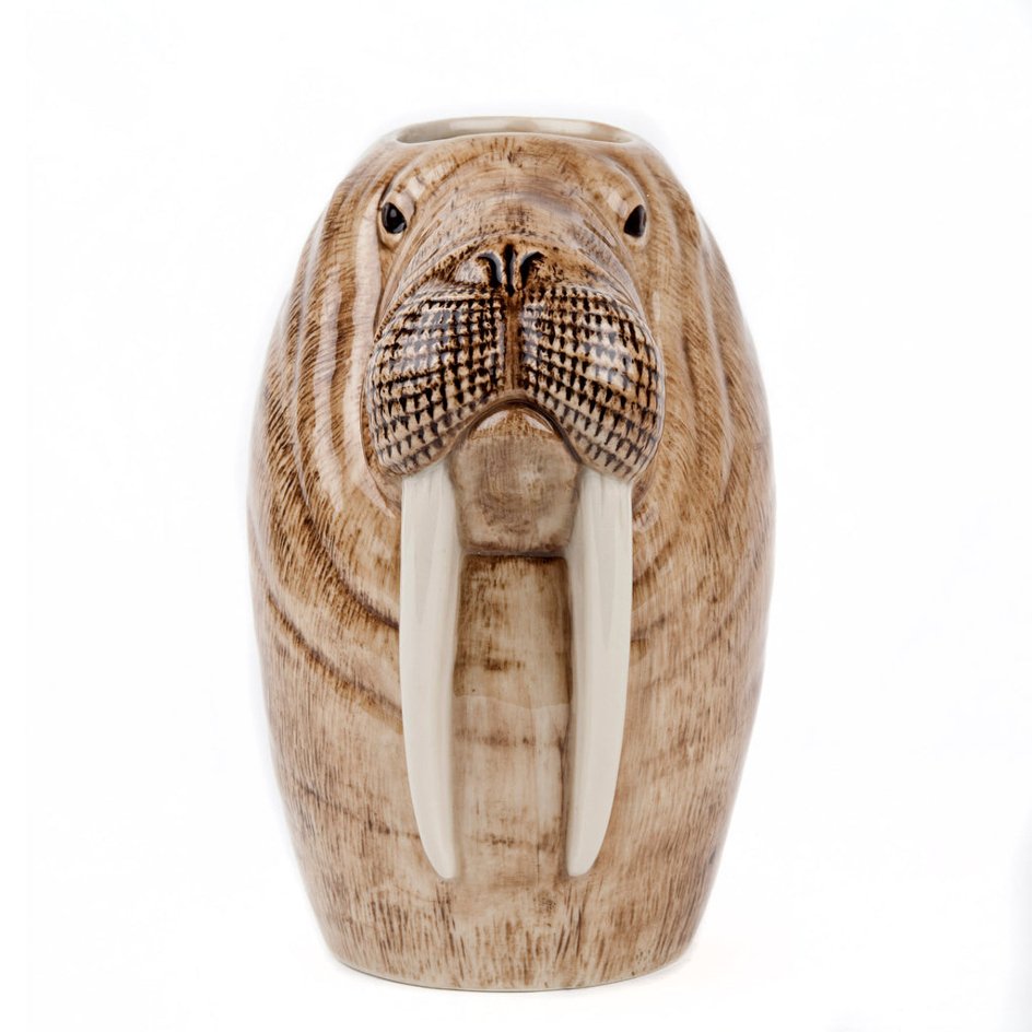 Walrus Bloemenvaas Quail Ceramics - SuperMatique