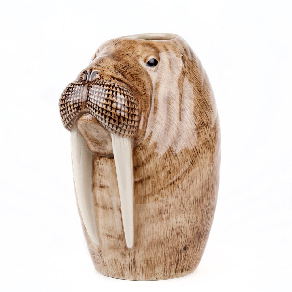 Walrus Bloemenvaas Quail Ceramics - SuperMatique